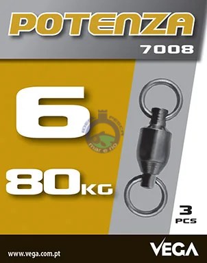 Destorcedor Vega com rolamentos Forte 7008