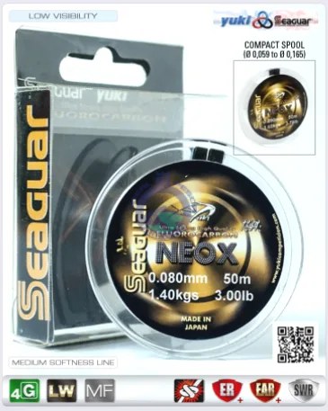 SEAGUAR YUKI NEOX 100% FLUOROCARBONO 50 MT.