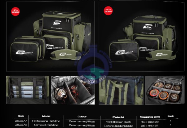 Mochila CINNETIC Compact HIGH END GREEN ARMED