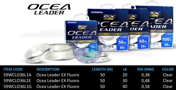 Linha OCEA LEADER EX FLUORO Leader