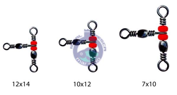 DESTORCEDOR VMC 3549 triplo pérolas vermelhas