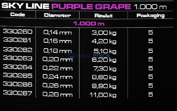 Cinnetic Sky Line 1000 Mt. PURPLE GRAPE