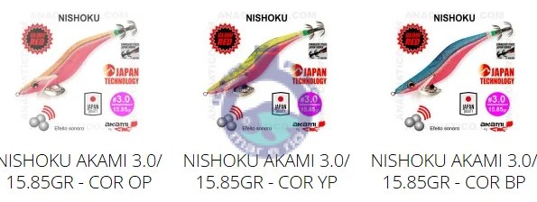 AMOSTRA AKAMI NISHOKU 3.5
