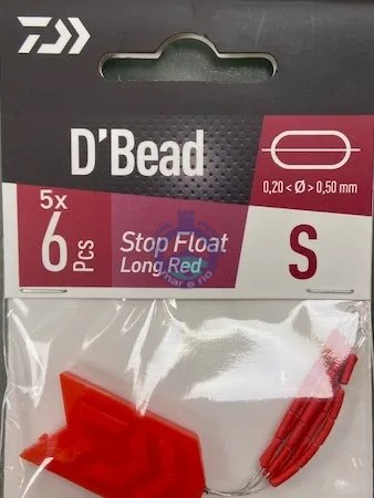 TRAVÕES DAIWA Stop float clássico VERMELHO