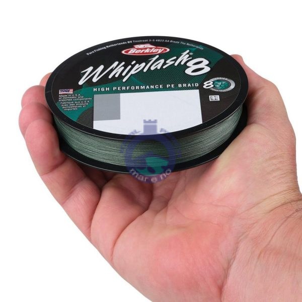 Linha BERKLEY Whiplash 8 verde 150 mts.