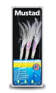 APARELHO Mustad Luminous HOOKAI TRACE SABIKI RIG