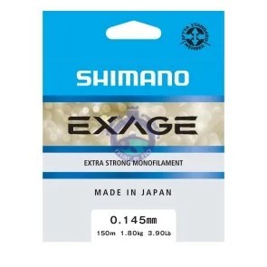 Linha Shimano Exage 300 mts. Steel grey
