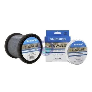 Linha Shimano Exage 300 mts. Steel grey