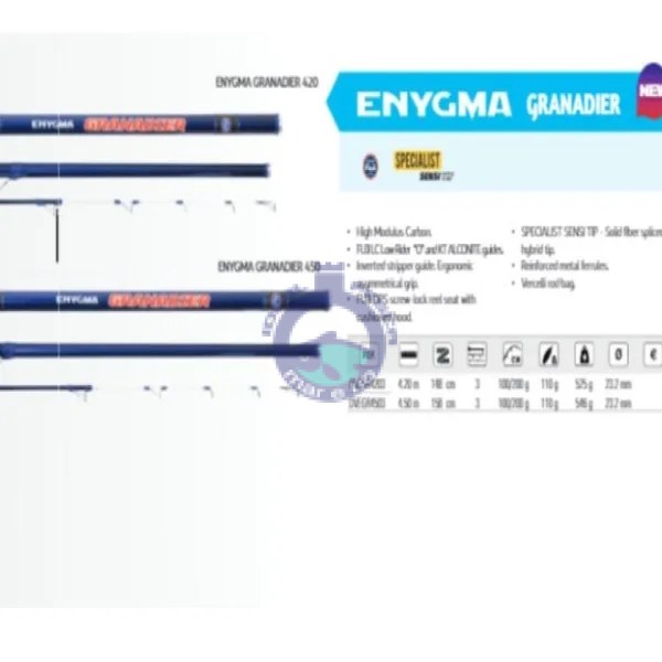 Cana VERCELLI ENYGMA GRANADIER 4.50MT