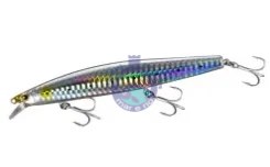 Amostra EXSENCE SHIMANO SILENT ASSASSIN 129F A Silver Sardine 22GR.