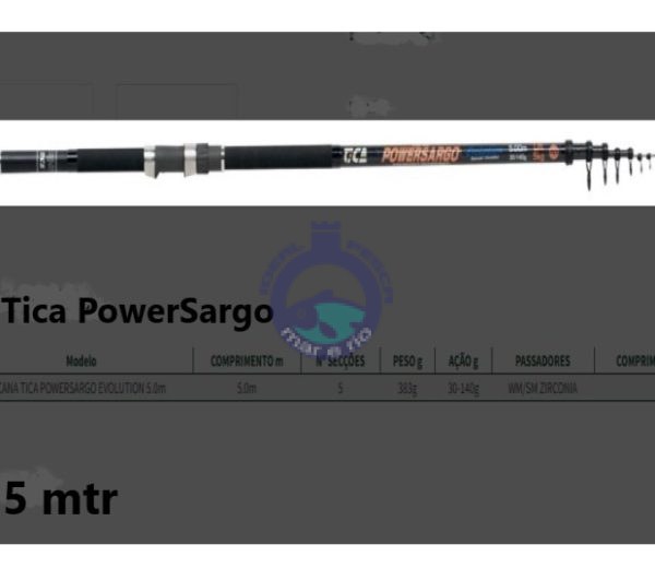 TICA POWERSARGO 5MTR