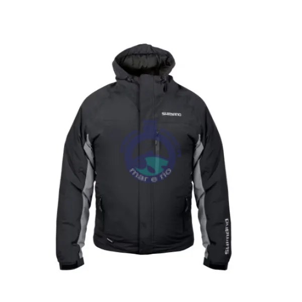 CASACO Shimano Wear Rain Jacket Padded PRETO