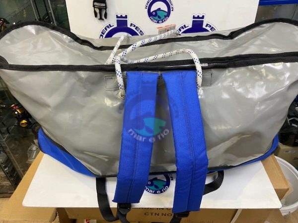 ALCOFA MOCHILA COM FECHO E ALÇAS