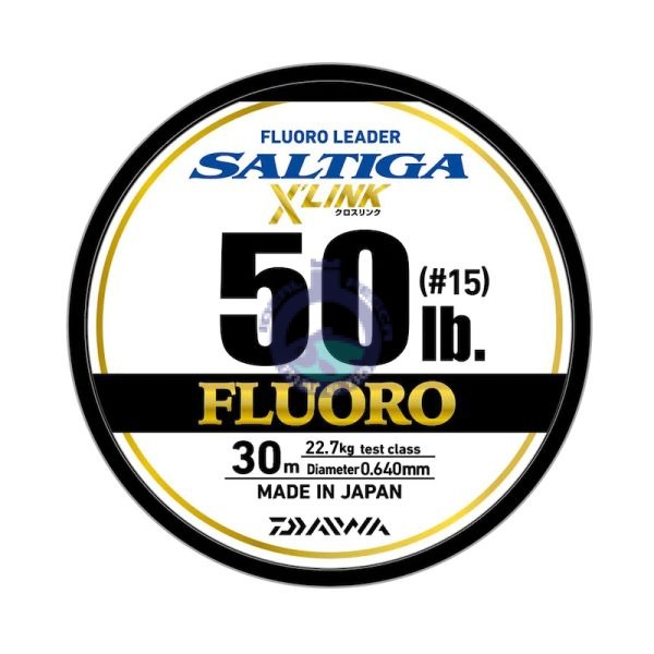 Linha DAIWA Saltiga X’ Link Fluorocarbon Leader
