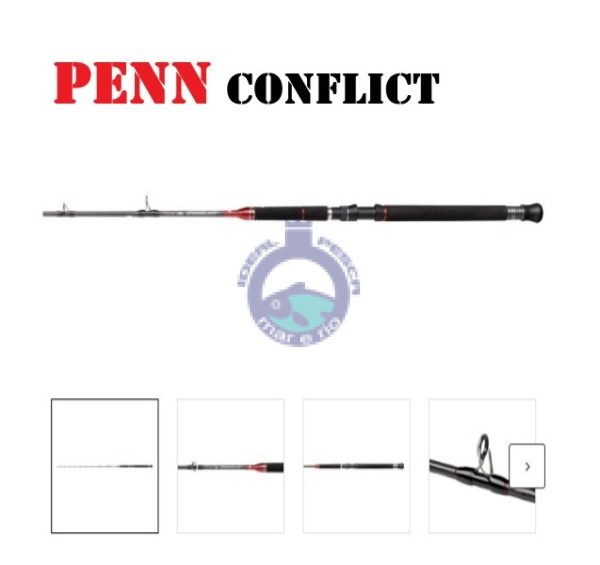 PENN CONFLICT TROLLING 12-20LBS