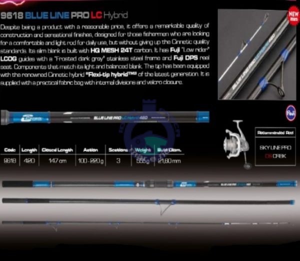 CINNETIC BLUE WIN PRO LC 420 HYBRID