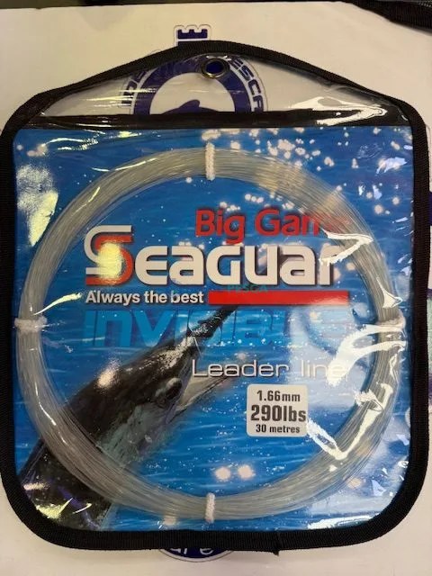 Linha SEAGUAR LEADER LINE BIG GAME 1.66MM 30MTR