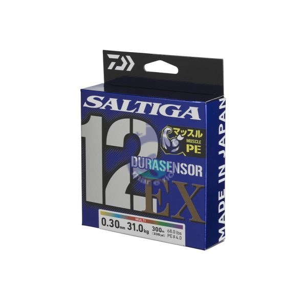 Linha Daiwa SALTIGA 12 EX 300 Mts.