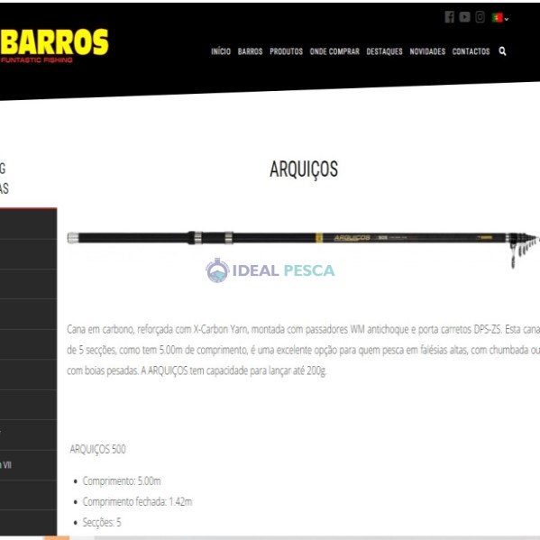 CANA Barros ARQUIÇOS 5.00MTRS