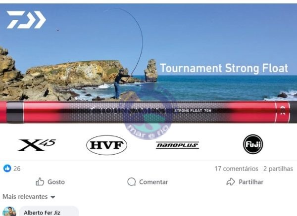 Cana DAIWA TOURNAMENT STRONG FLOAT 60H