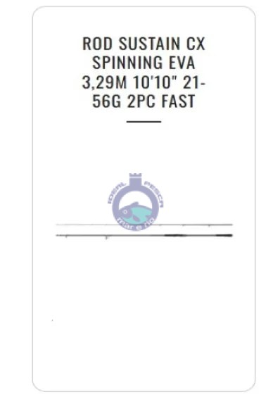 Cana Shimano Sustain CX EVA 3.30m 21-56g Rápida